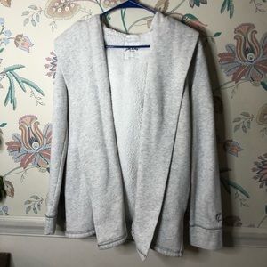 Gilly Hicks by hollister, fuzzy jacket w/ hood. Size S.